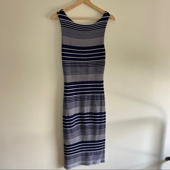 MAEVE Anthropologie Edisto striped midi dress sz XS - Picture 8 of 9